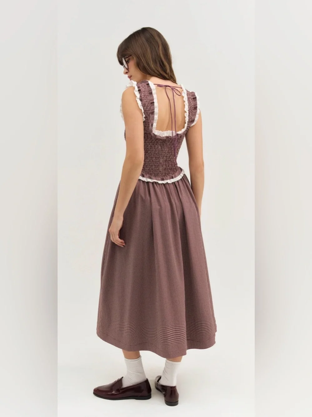 For Love And Lemons Morgan Midi Dress - Picture 2 of 10